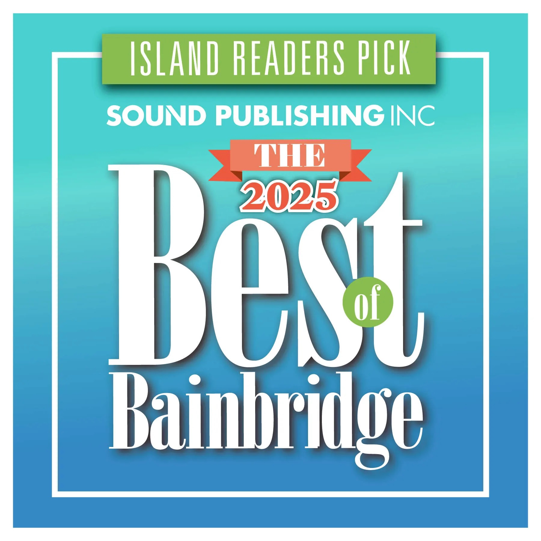 2025 Best of Bainbridge — Island Readers Pick